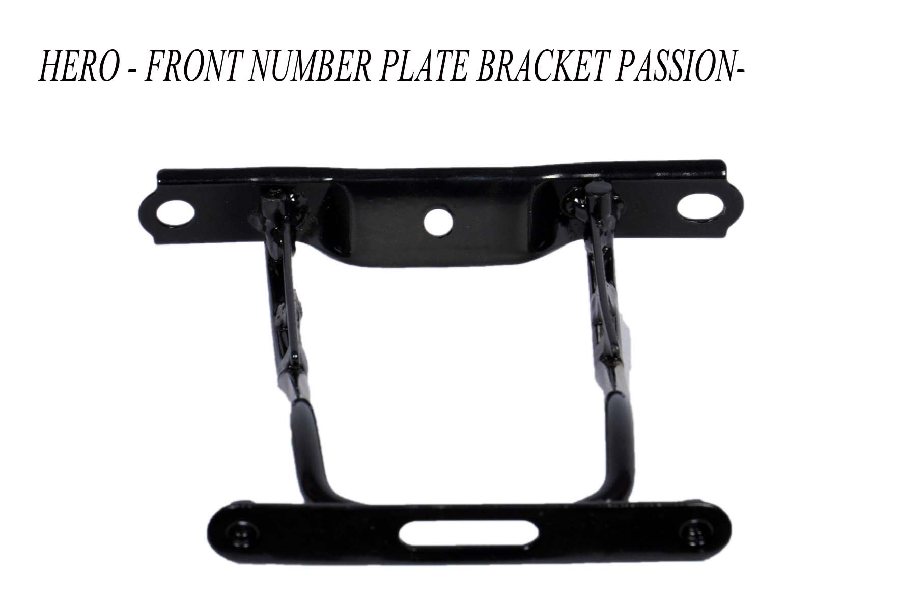 HERO FRONT NUMBER PLATE BRACKET PASSION
